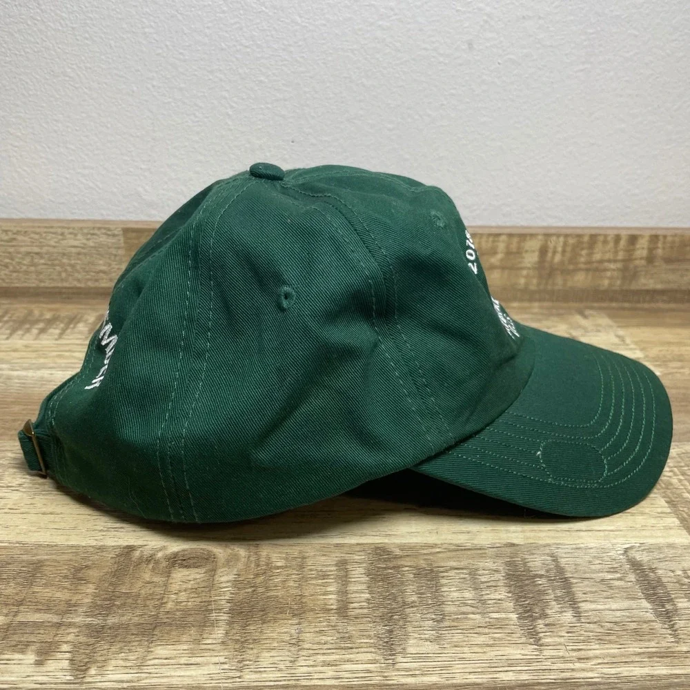 Shinnecock‎ Hills Golf Hat USGA Member Green Baseball Cap 2018 U.S. Open EUC